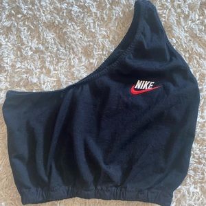 Nike Rework One Shoulder Crop Top